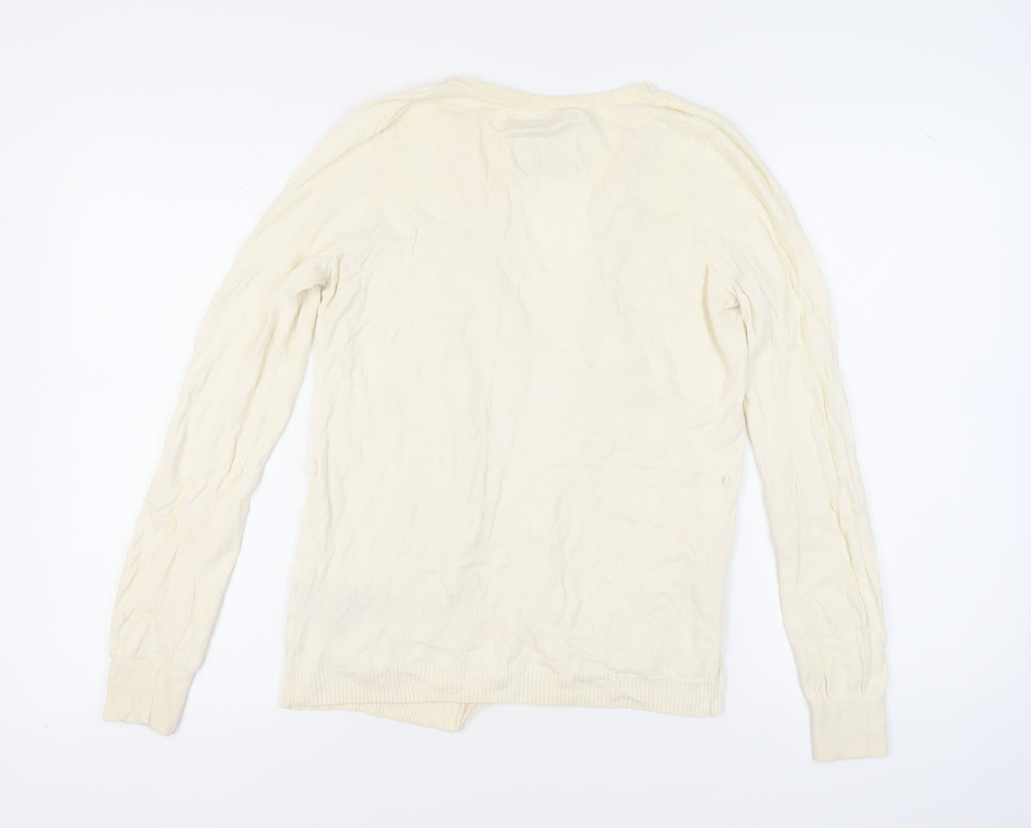 Hollister Women's Beige Cardigan Size L