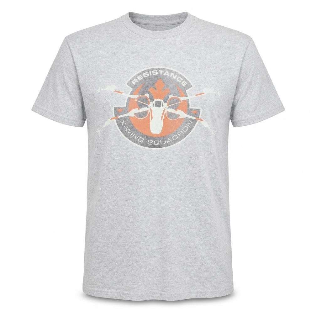 Mens UK Size M Star Wars Grey  Cotton T-Shirt