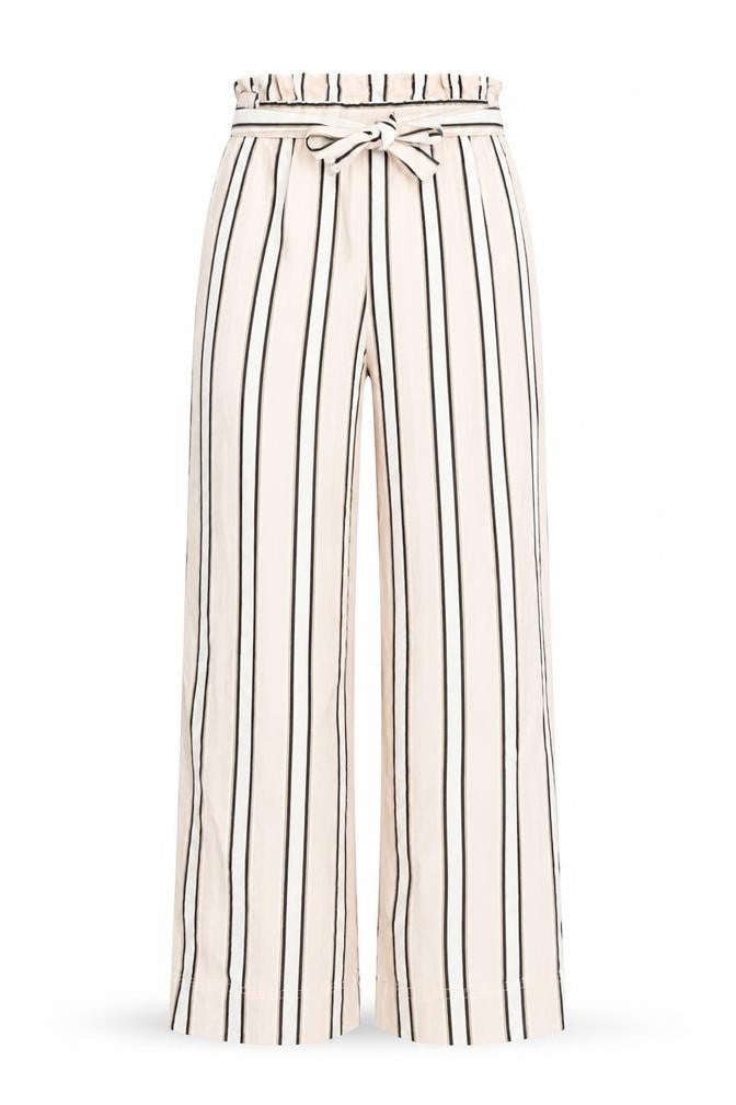 New Look Women's Multicoloured Striped Trousers UK 6