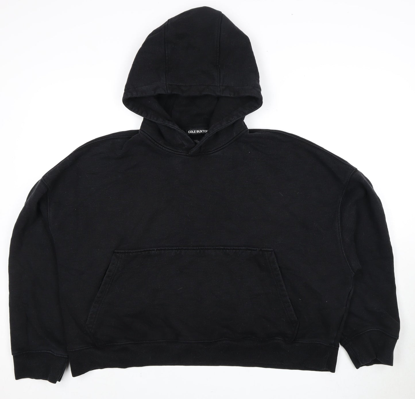 Cole Buxton Unisex Black Pullover Hoodie M - Athletic