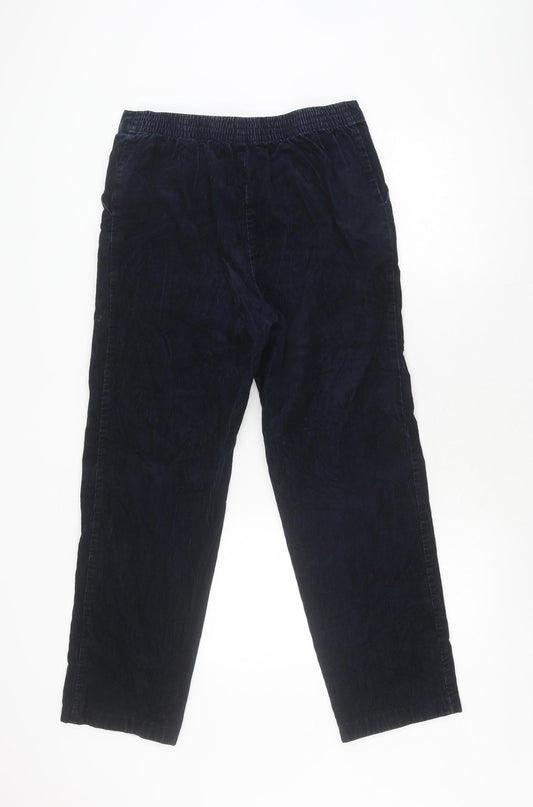 Marks and Spencer Women's Blue Trousers, Size 12