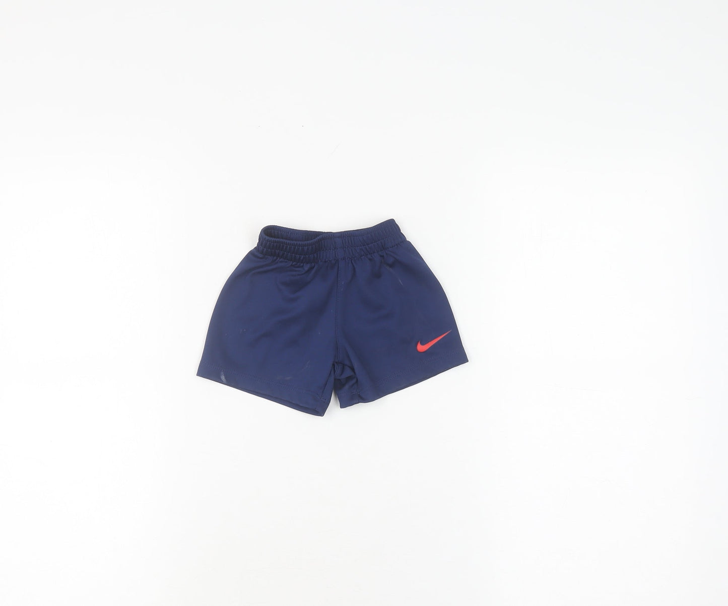 Nike Unisex Baby Blue Shorts, 9 Months, Activewear
