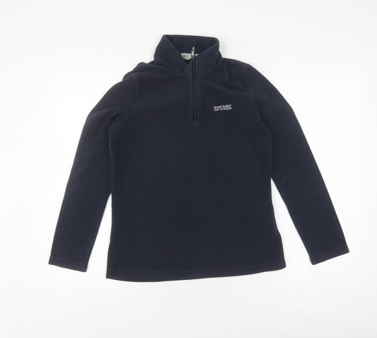 Regatta Women's Blue Fleece Pullover, Size 10