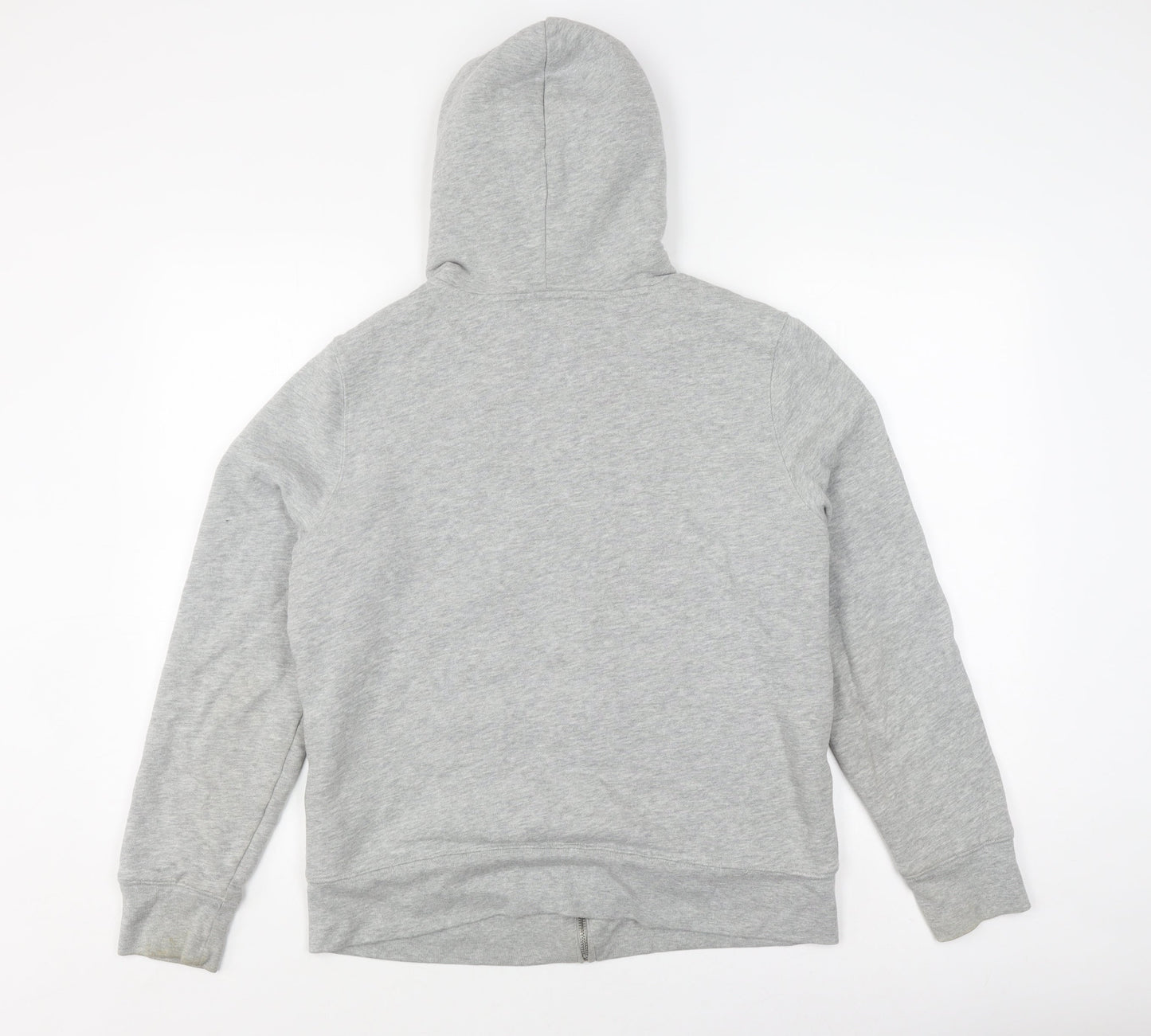 GAP Women's Grey Hooded Jacket, Size L, Casual Logo