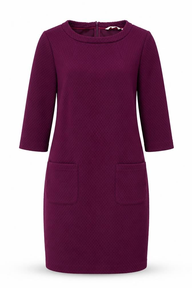 Boden Women's Purple Sheath Dress Size 10, Versatile & Chic