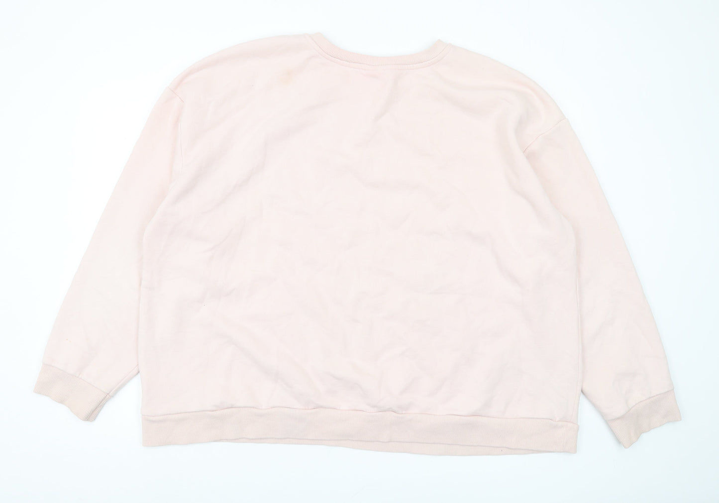 Disney at George Pink 2XL Women's Minnie Mouse Sweatshirt