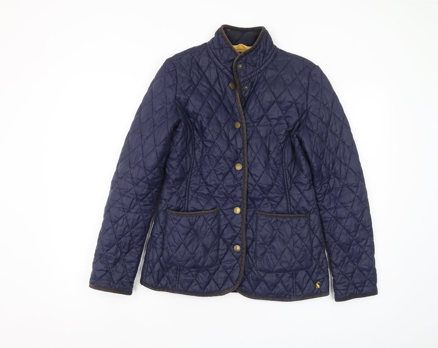 Joules Women's Blue Quilted Jacket Size 10