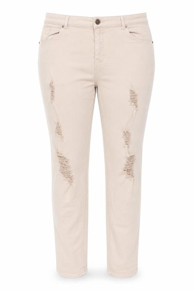 Simply Be Women's Beige Skinny Jeans Size 16