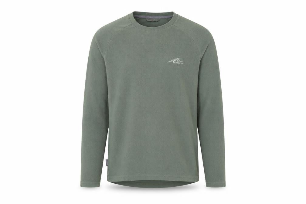First Ascent Men's Green Pullover Sweatshirt S