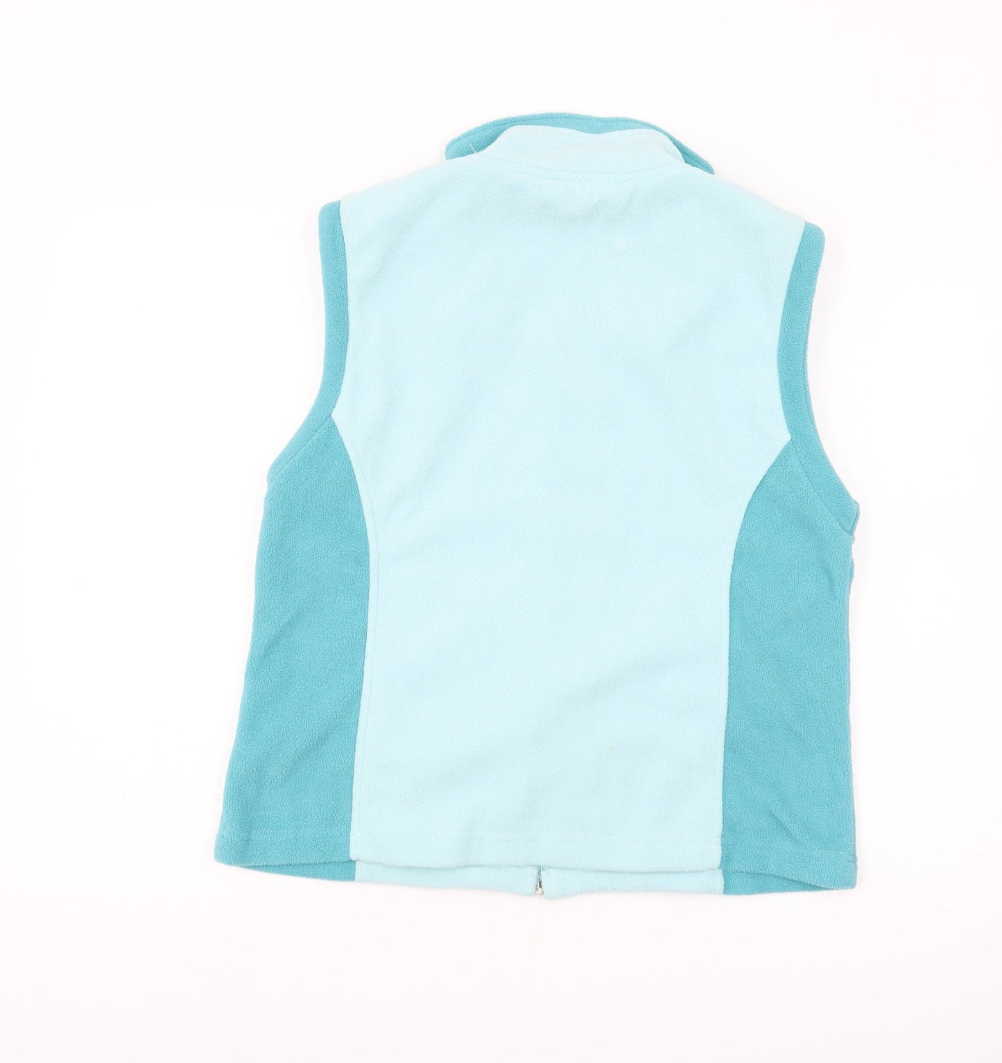 Amoretti Women's Blue Fleece Waistcoat L Full Zip
