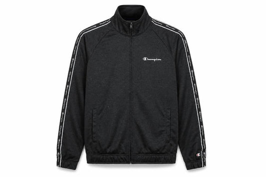 Mens UK S Regular Champion Black Full Zip Sweatshirt
