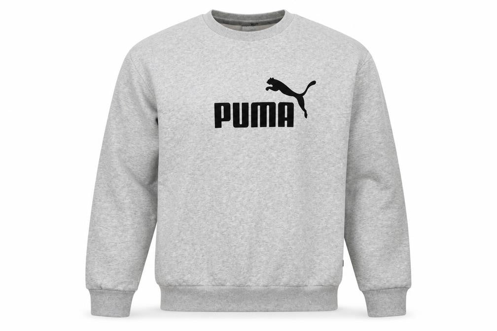Mens UK M Regular PUMA Grey Crew Neck Sweatshirt