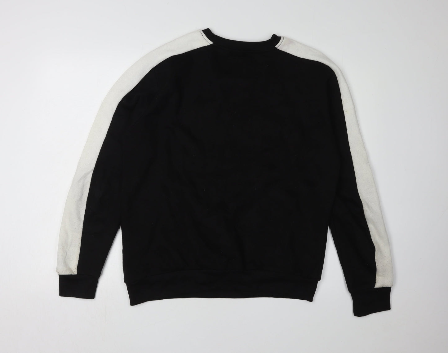 Soul Star Men's Black Pullover Sweatshirt - M