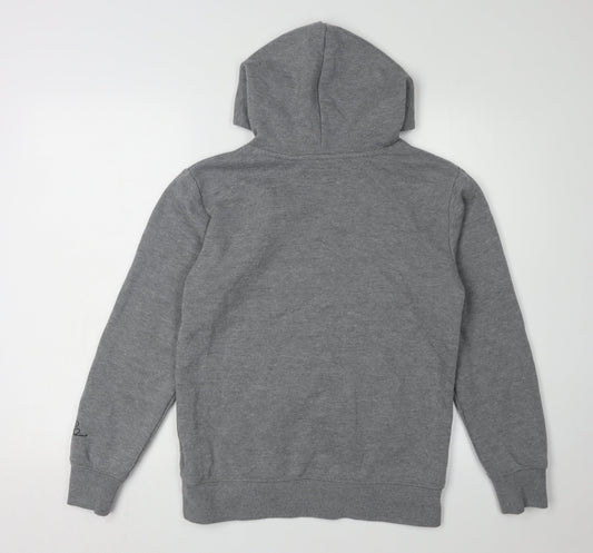 Jordan Boys Grey Hoodie, Logo, Pullover, L