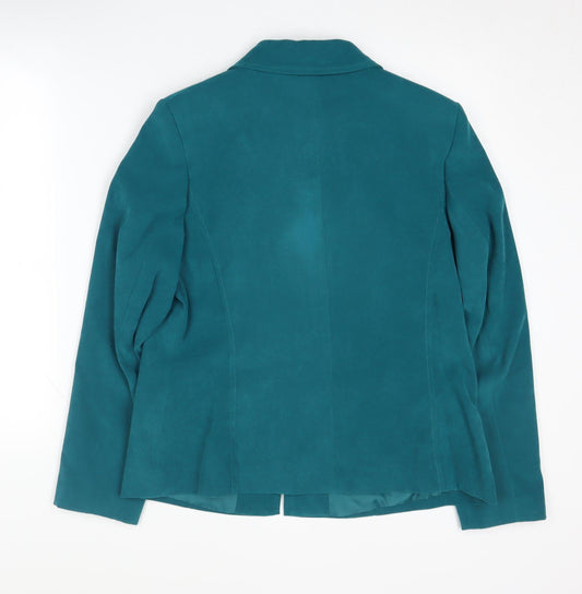 Classics Women's Green Basic Jacket Size 14