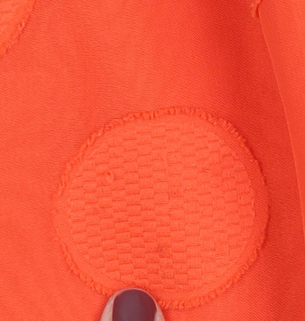 M&S Women's Orange Polka Dot Blouse Size 14