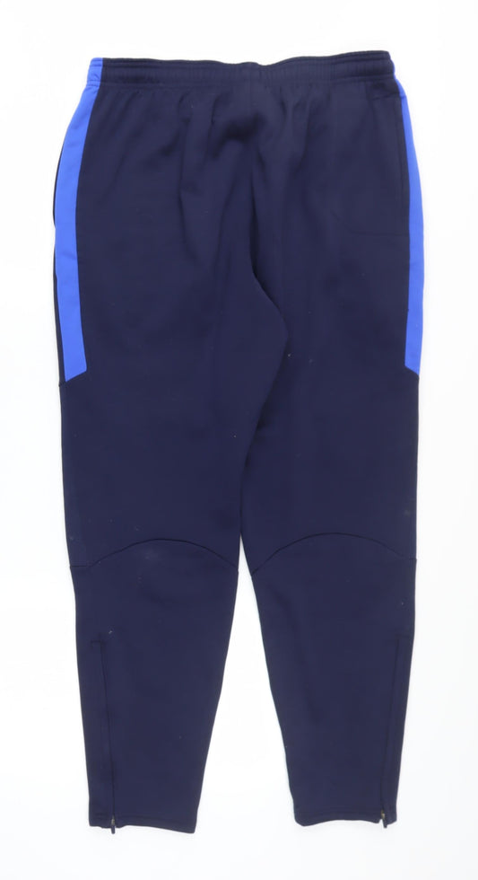 Nike Men's Blue Jogger Trousers L, Athletic Style