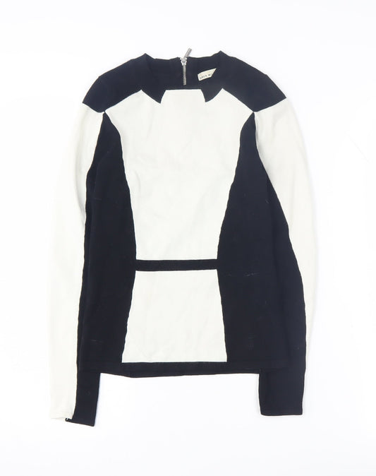Karen Millen Women's Black Pullover Jumper Size 8