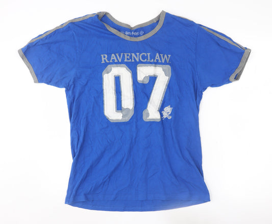 Harry Potter Unisex Blue Ravenclaw T-Shirt L