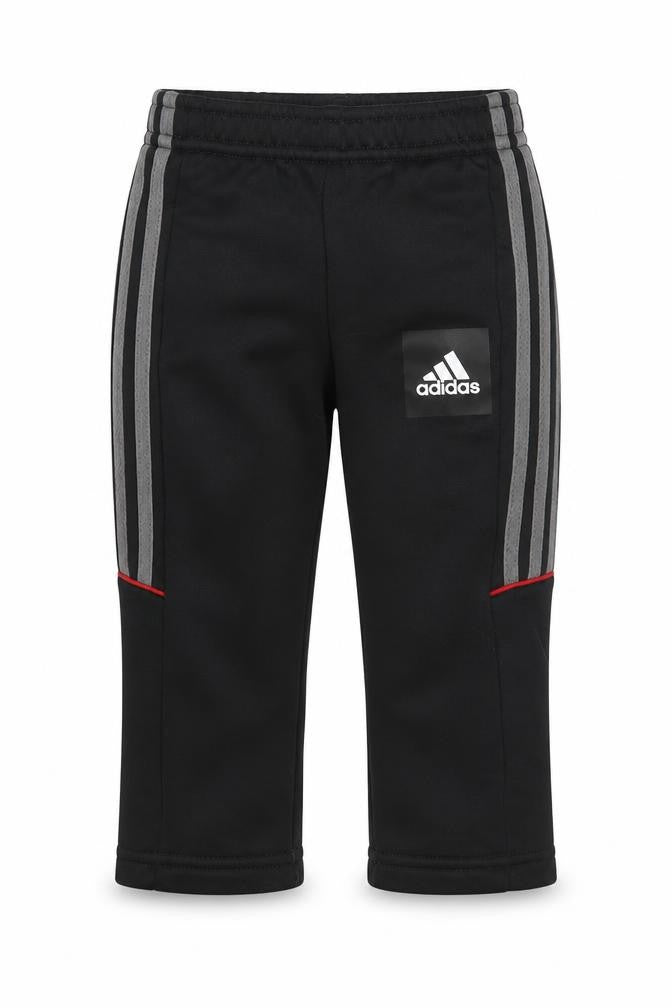 Adidas Unisex Black Track Pants 12-18M for Activewear