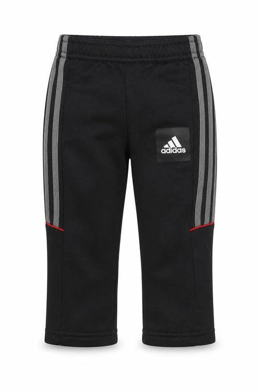 Adidas Unisex Black Track Pants 12-18M for Activewear