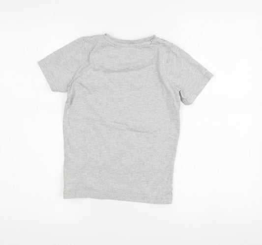 Marks and Spencer Boys Grey Spider-Man T-Shirt, 6-7 Years, Superhero Fun
