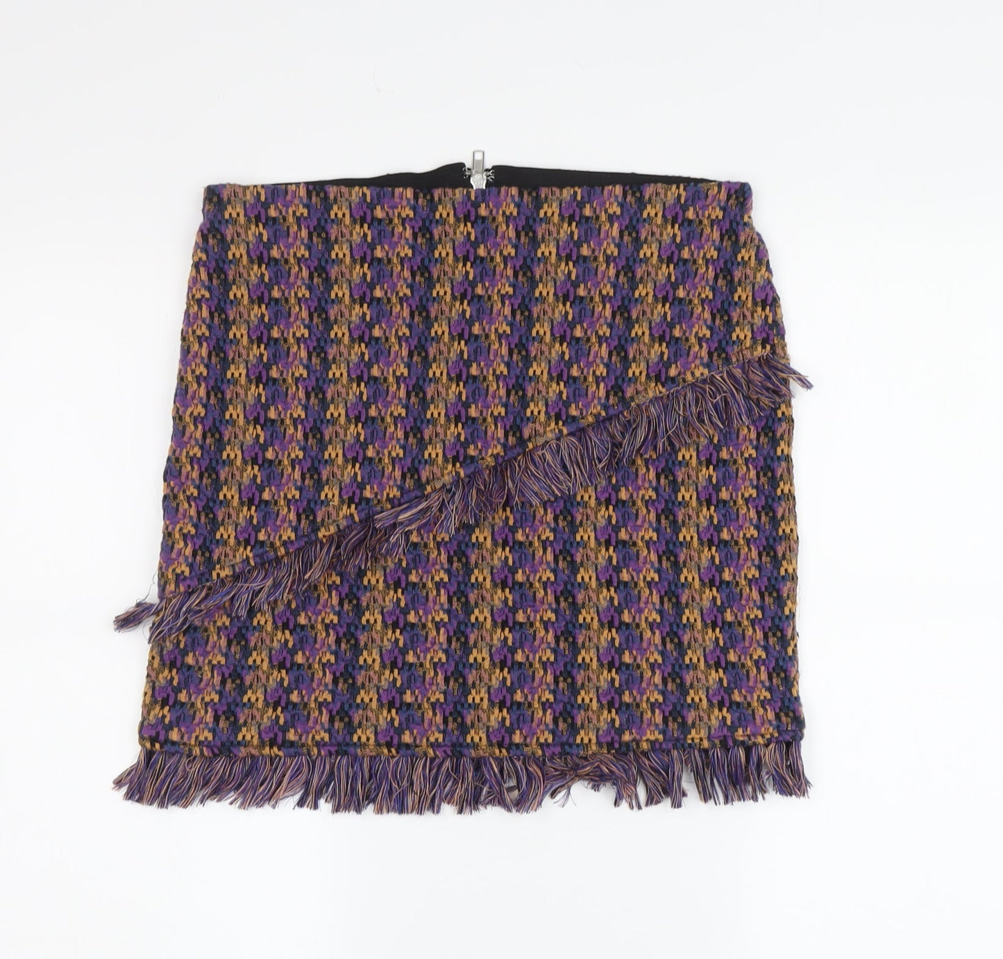 Noisy May Women's Multicoloured Tweed Skirt M