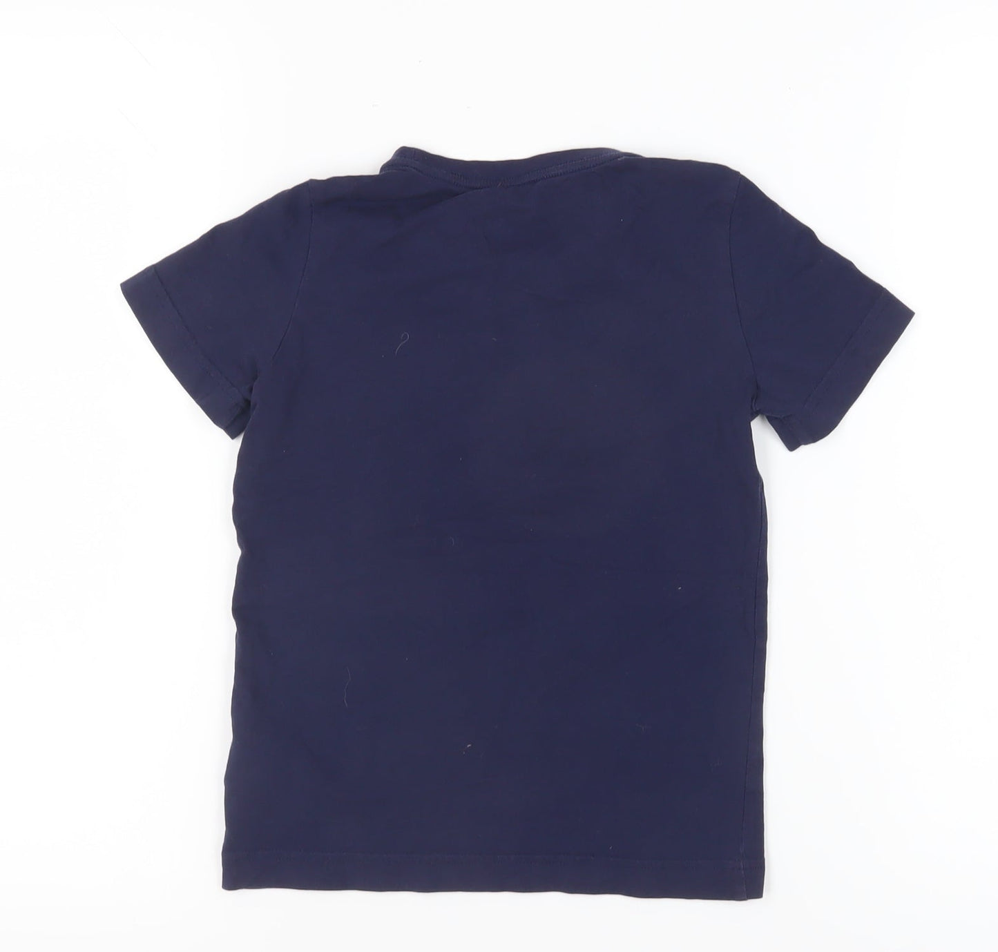 Puma Blue Unisex Kids T-Shirt, 2-3 Years - Sporty Logo Design