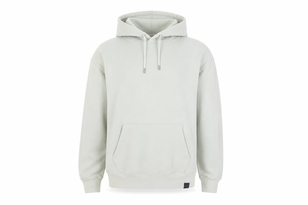 Pull&Bear Men's Green Pullover Hoodie S