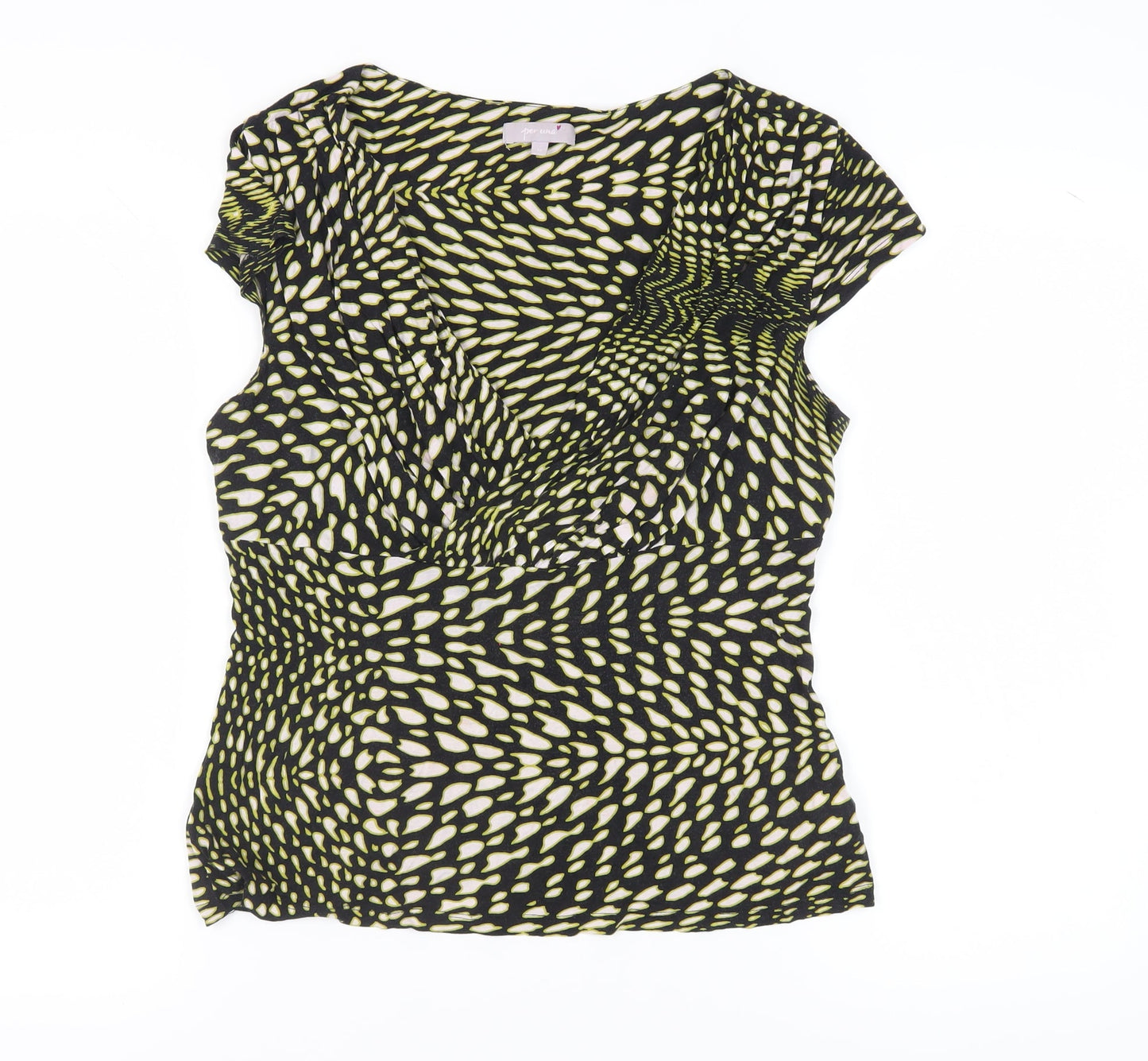 Marks and Spencer Women's Multicoloured Wrap Blouse UK 14
