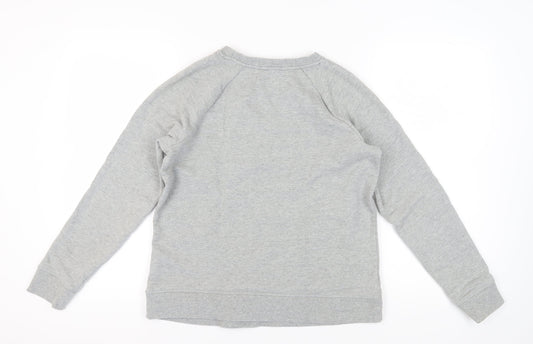Boden Women's Grey Embroidered Sweatshirt - M