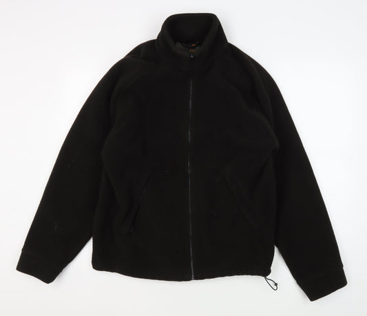 Regatta Men's Black Fleece Jacket, Size S, Casual Wear