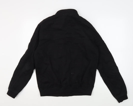Topman Men's Black S Bomber Jacket