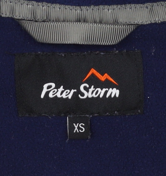 Peter Storm Men's Blue XS Pullover Fleece Sweatshirt