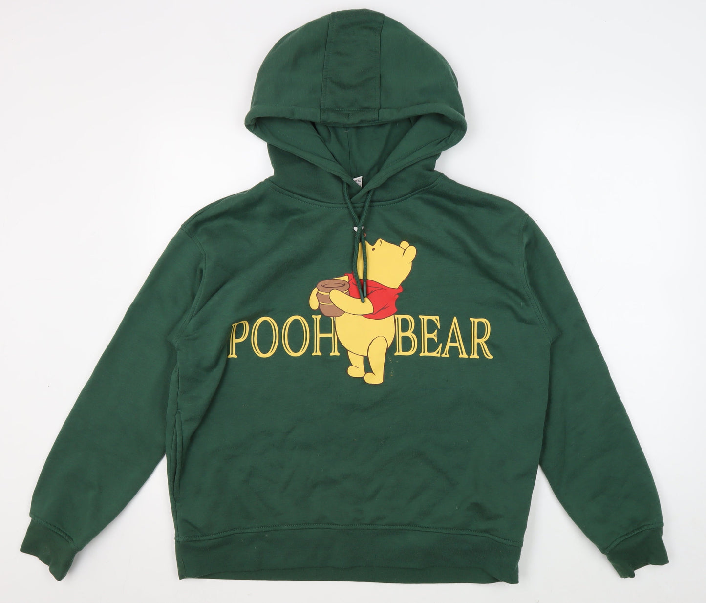 Disney Women's Green Winnie the Pooh Hoodie Size 12