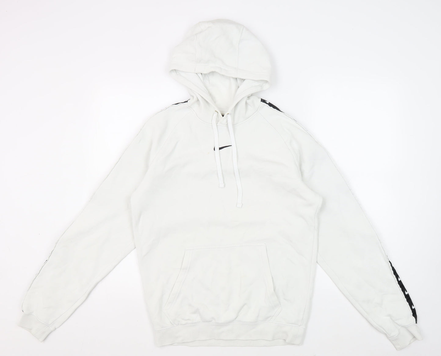 Nike Men's XS White Pullover Hoodie