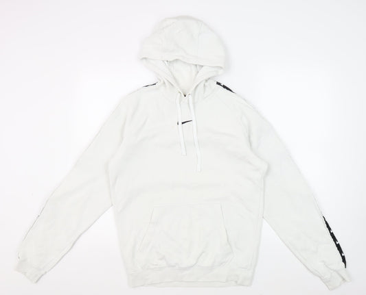 Nike Men's XS White Pullover Hoodie