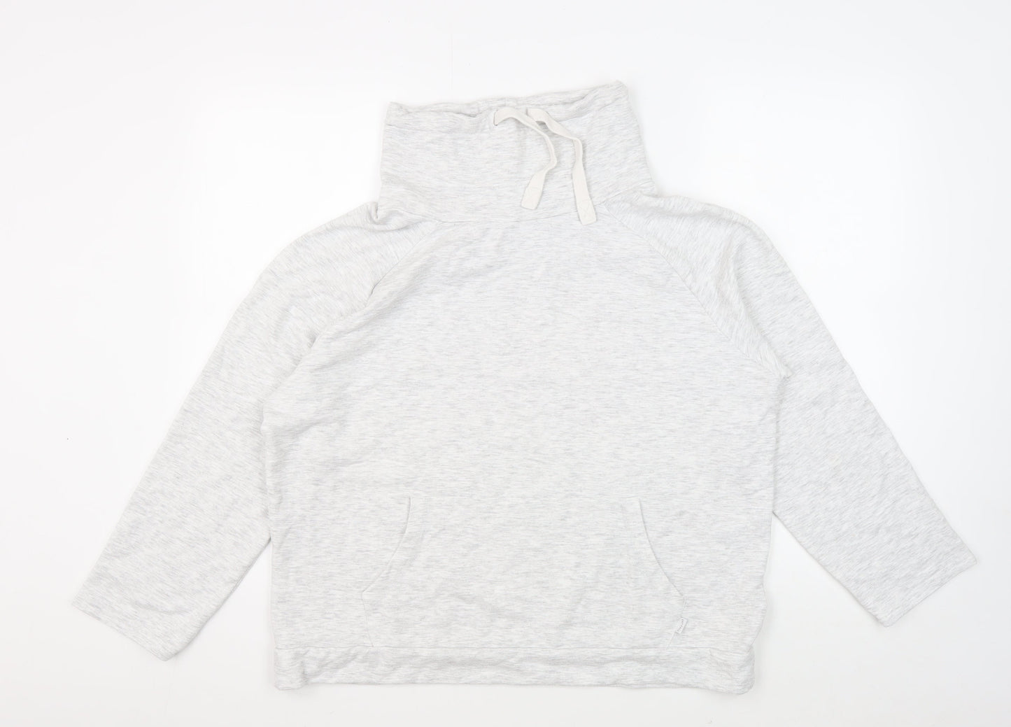 FatFace Women's Grey Pullover Hoodie Size 12