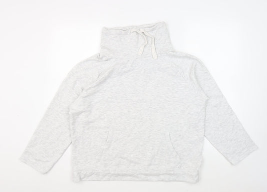 FatFace Women's Grey Pullover Hoodie Size 12