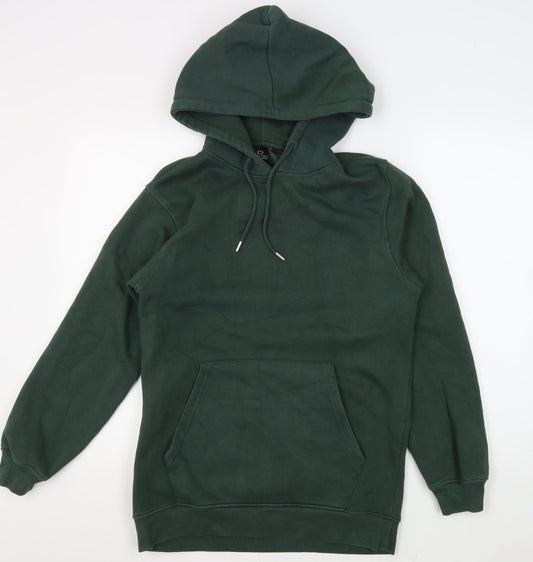 Criminal Damage Men's Green Pullover Hoodie S