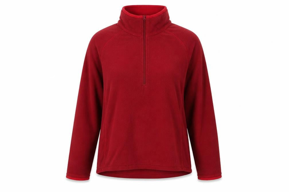 Womens UK 14 Regular Mountain Warehouse Red Pullover Sweatshirt