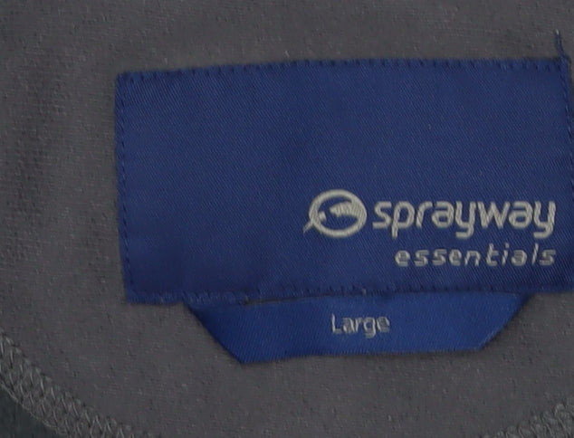 Sprayway Men's Black Pullover Sweatshirt L
