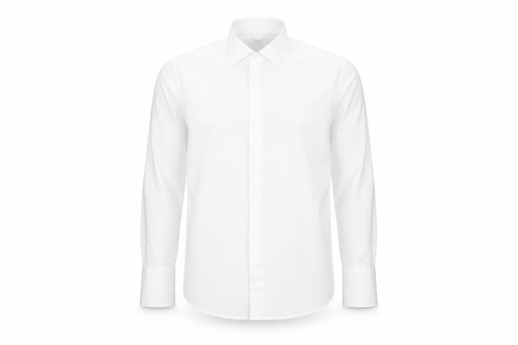 Dobell Men’s White 14 Dress Shirt Long Sleeve Formal