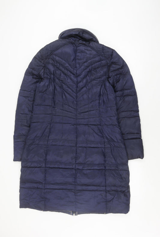 Bernardo Women's Blue Puffer Jacket M Winter Warm