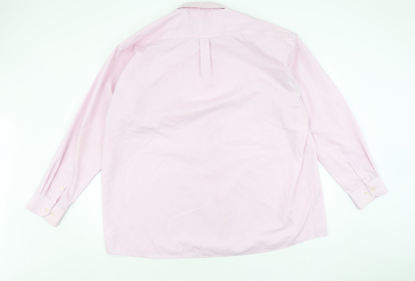 Double TWO Men's Pink Regular Fit Long Sleeve Shirt