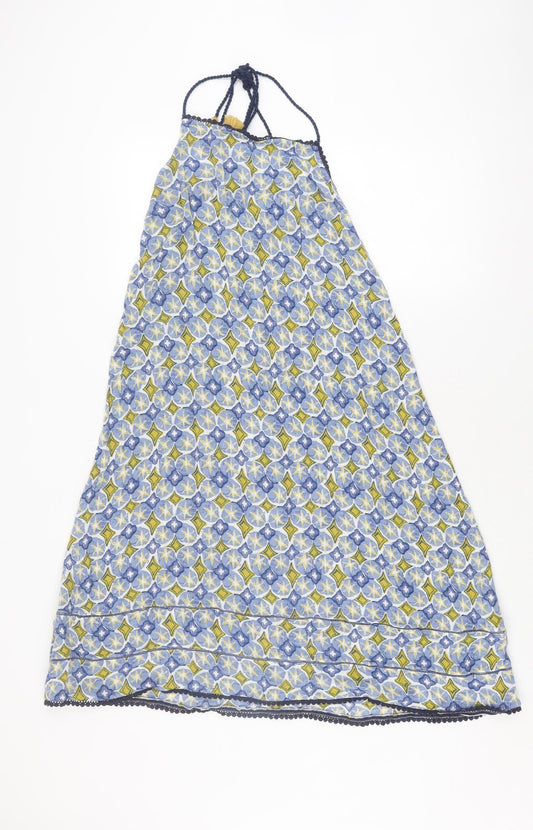 White Stuff Women's Multicoloured Geometric Trapeze Dress - S