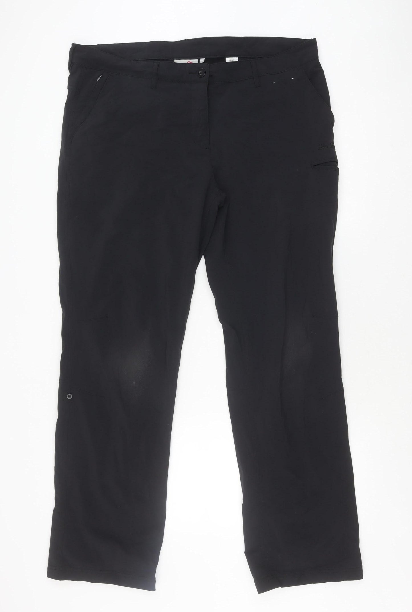 Peter Storm Women's Black Activewear Trousers, Size 18L