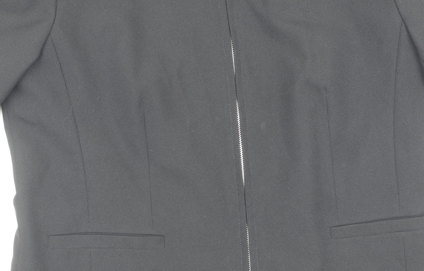Bonmarché Women's Black Full Zip Jacket Size 14