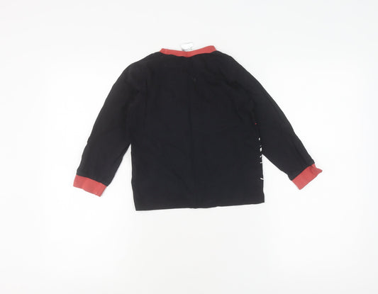 Marvel Spider-Man Boys Black Long Sleeve T-Shirt 5-6 Years