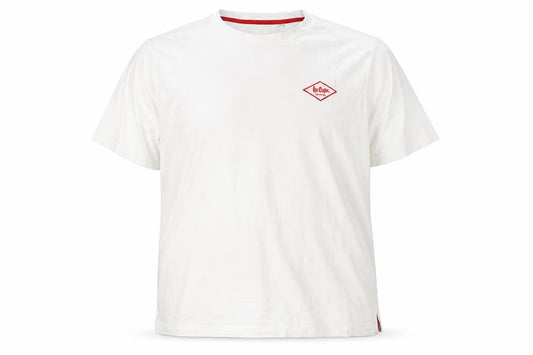 Mens UK Size 3XL Lee Cooper White  Cotton T-Shirt